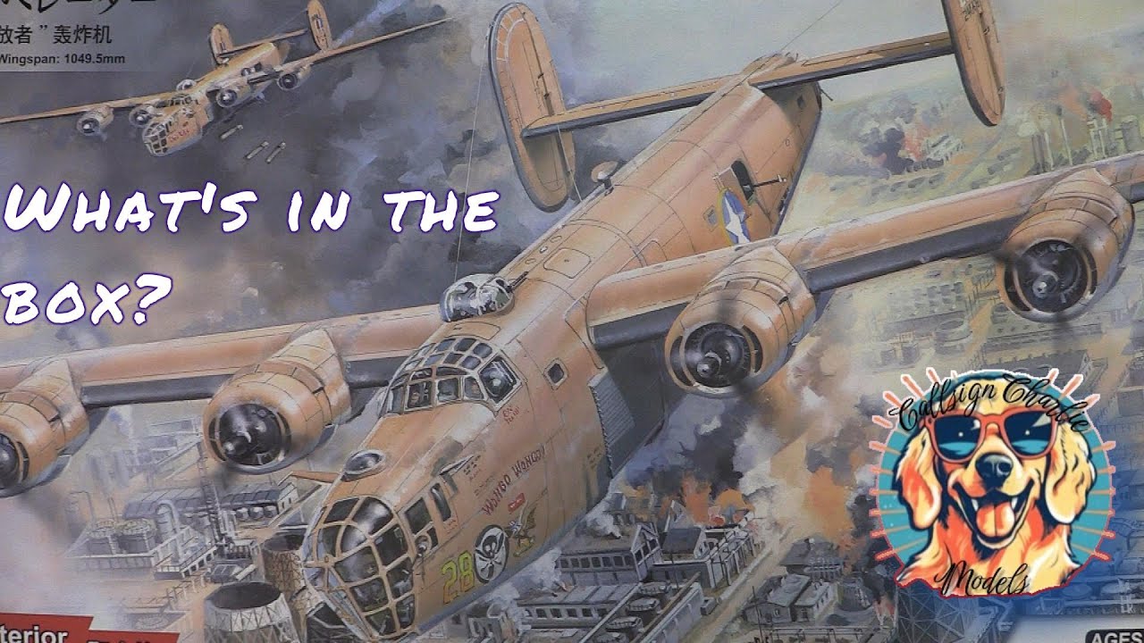 Hobby Boss 1/32 B-24D Liberator in box review
