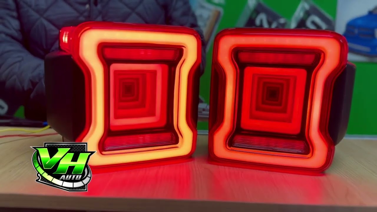 Jeep JK LED “JL Style Infinity 3D Sequence” Tail Lamps