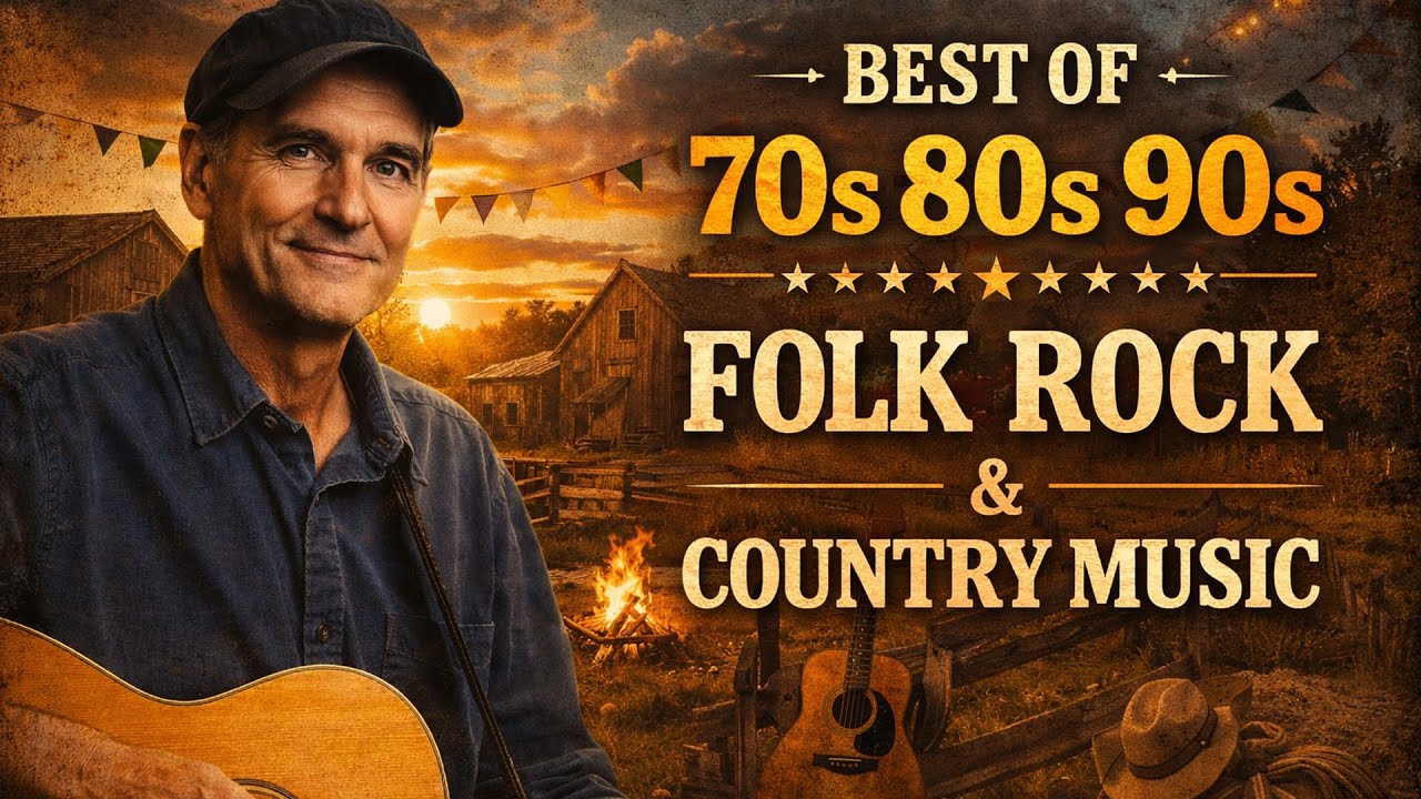 Folk & Country Legends 70s 80s 🎶 Timeless Folk & Country Classics 🔥 Legends That Touch the Heart