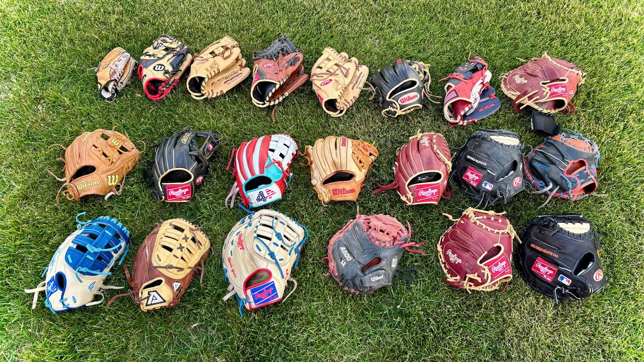 Full Baseball Glove Collection!