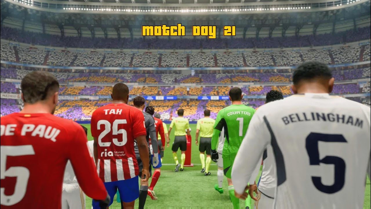 Match Day 21:  RMA vs ATM