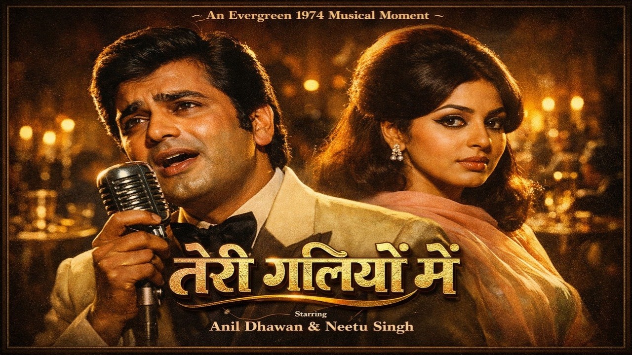 Teri Galiyon Mein | Evergreen Sad Song | 70s Classic #NewSong #bollywoodclassic