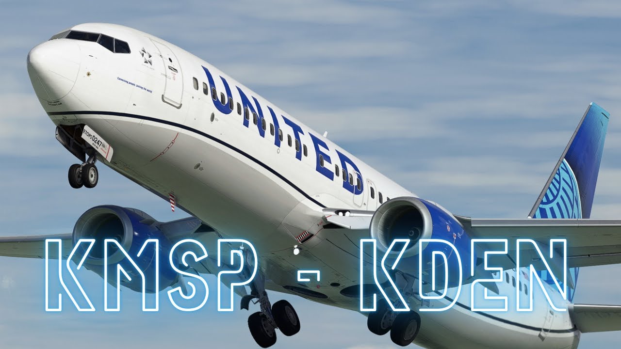 🔴MSFS LIVE |  Minneapolis (MSP)   ✈  Denver (DEN)  |  #MSFS2024