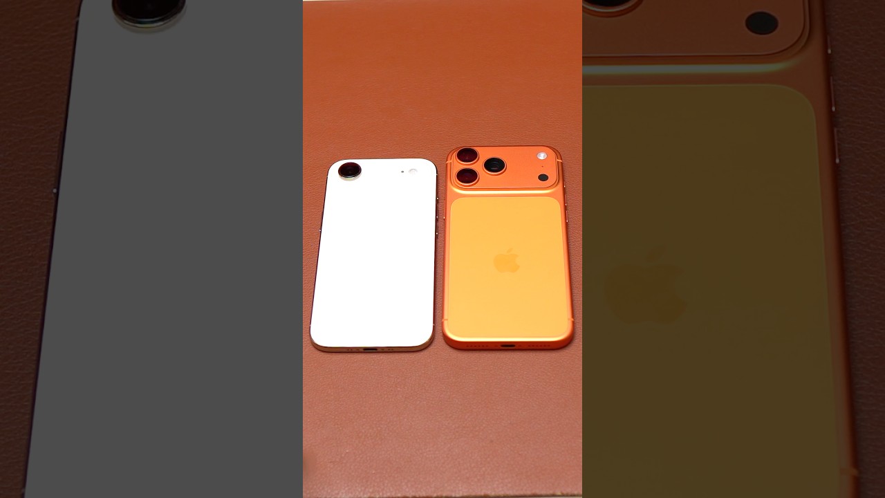 iPhone 17 Pro Max vs iPhone Air Similarities