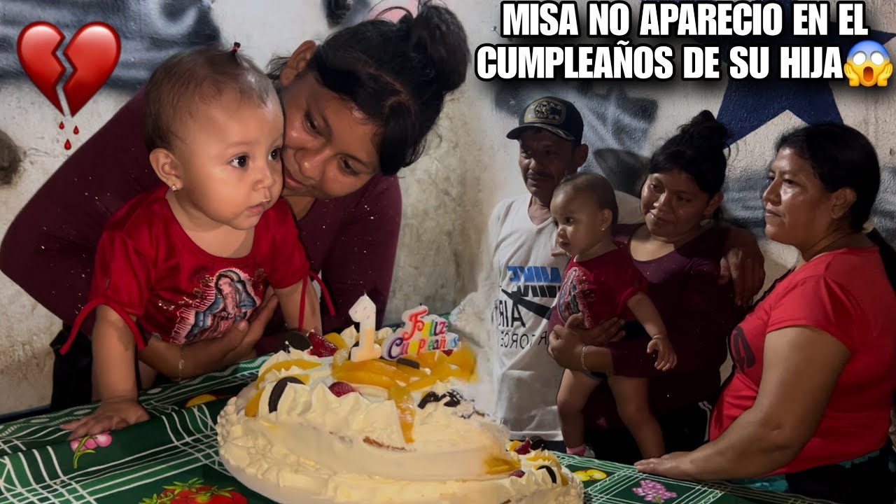 MALI Lloro Al Partir El Pastel😭Hoy Su Nen4 Cumple Su Primer Añito🥳MISAEL Es Un Gran Irresponsable😱
