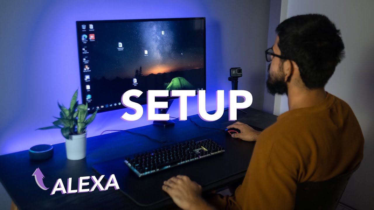 Reformei o SETUP do MEU AMIGO! | Automatizado com ALEXA 🔥