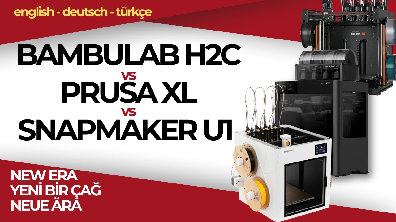 Обзор Bambu Lab H2C: начинается новая эра многоцветной 3D-печати!