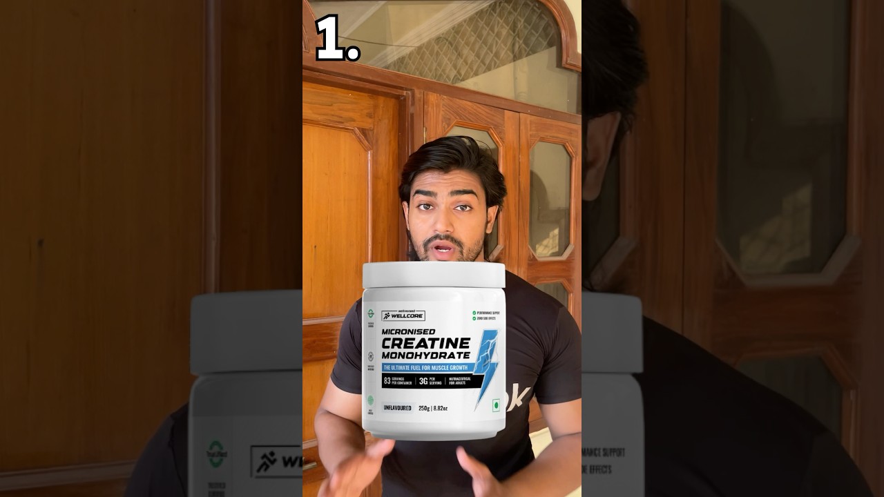 Top 5 CREATINE Under Budget|Best Creatine for Muscle Building #creatine #musclegain le