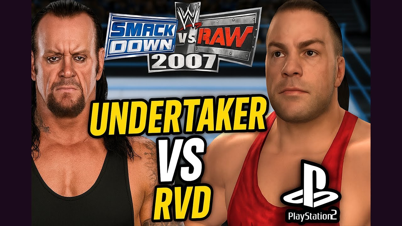 Undertaker vs RVD – Epic Battle! | WWE SVR 2007 Gameplay