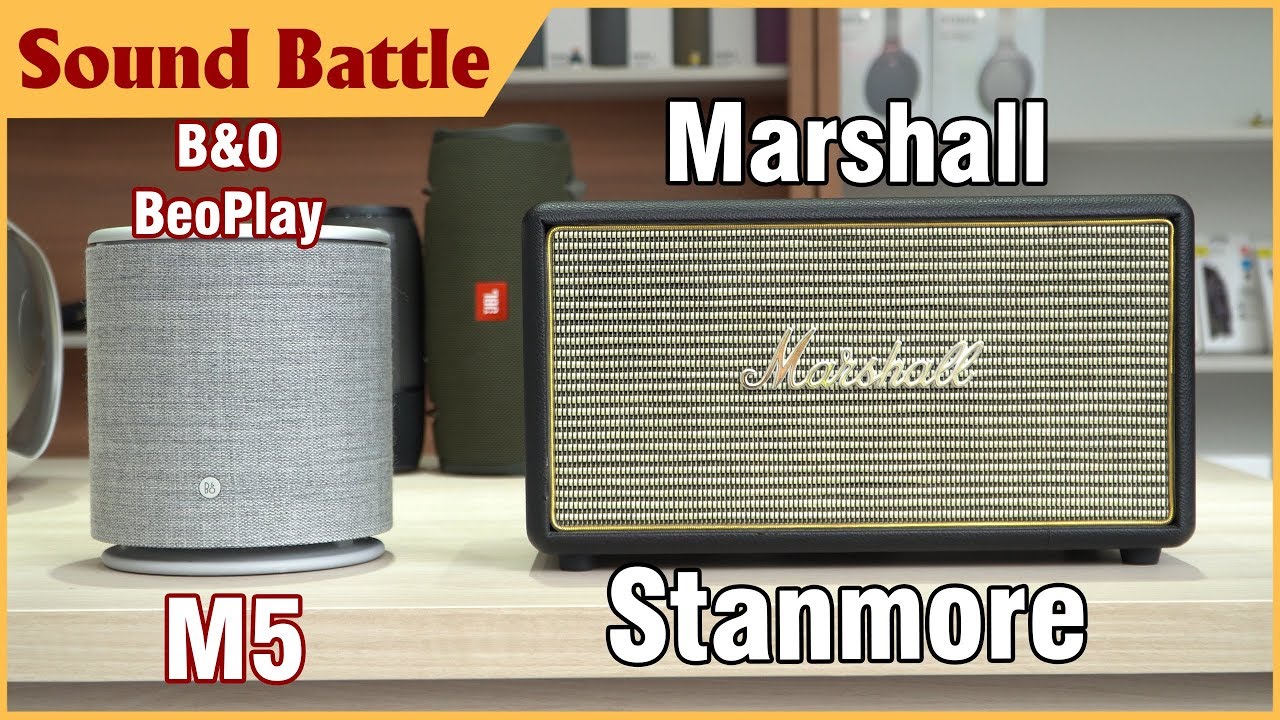 B&O Beoplay M5 vs Marshall stanmore so sánh - sound Comparing