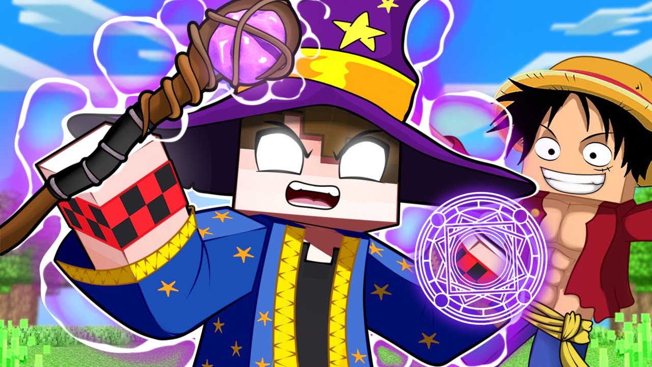 TREVOR Virou um MAGO dEUS no ONE PIECE MINECRAFT