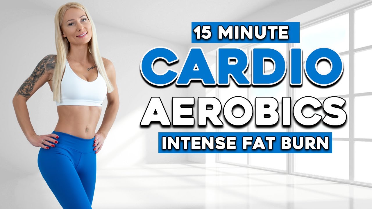15 Min Cardio Aerobics Workout All Standing Low Impat No Squats Knee Friendly No Jumping