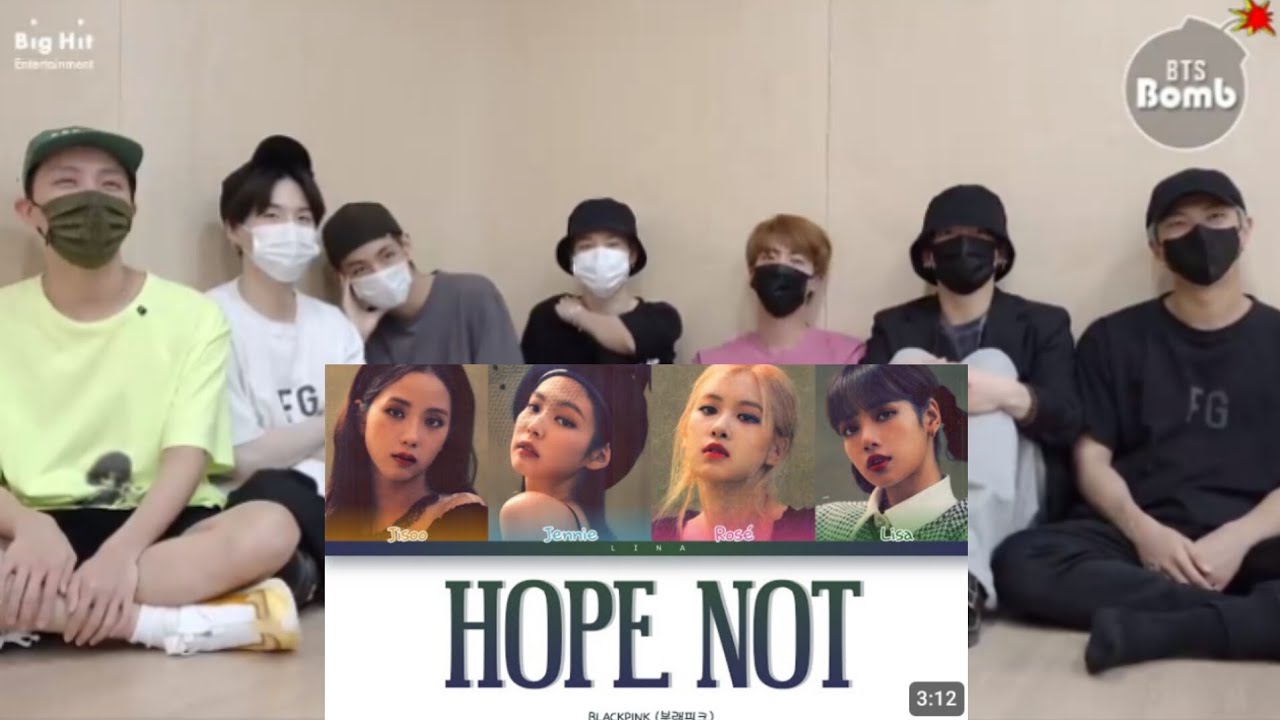 BTS Reaction to Blackpink 