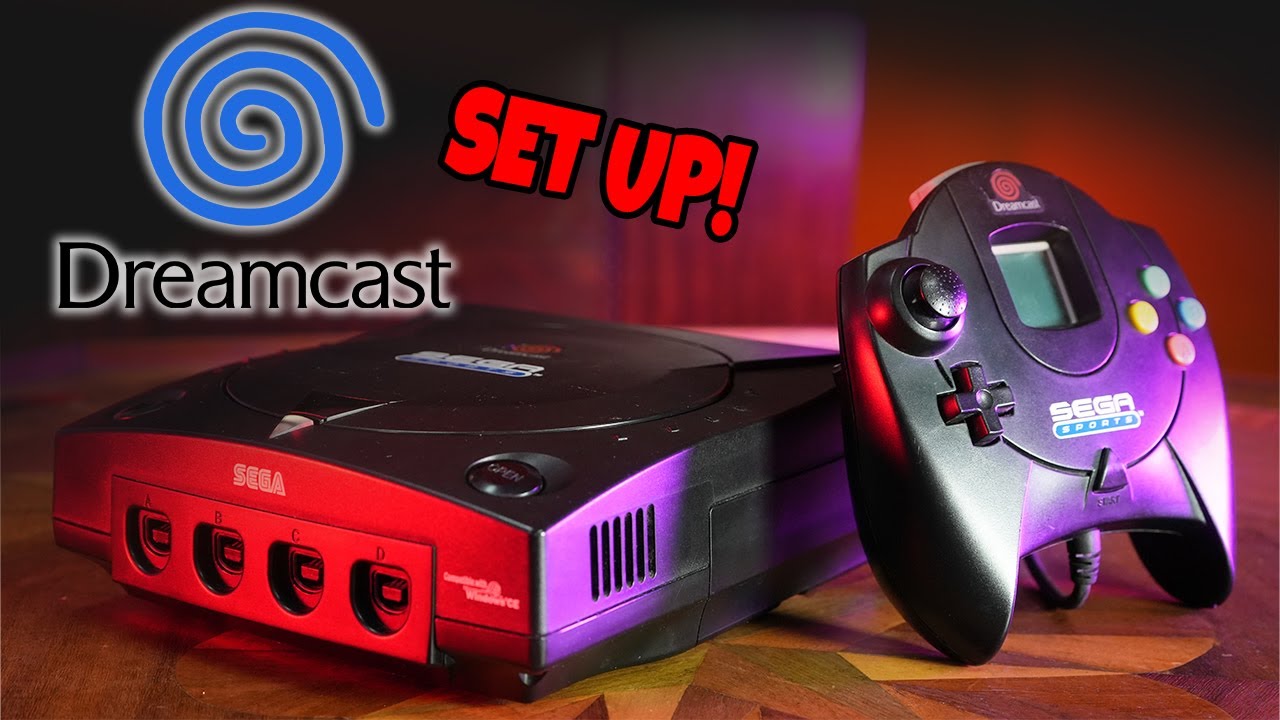 How To Set Up Your SEGA DREAMCAST Console | Nostalgic Video Games Walkthrough