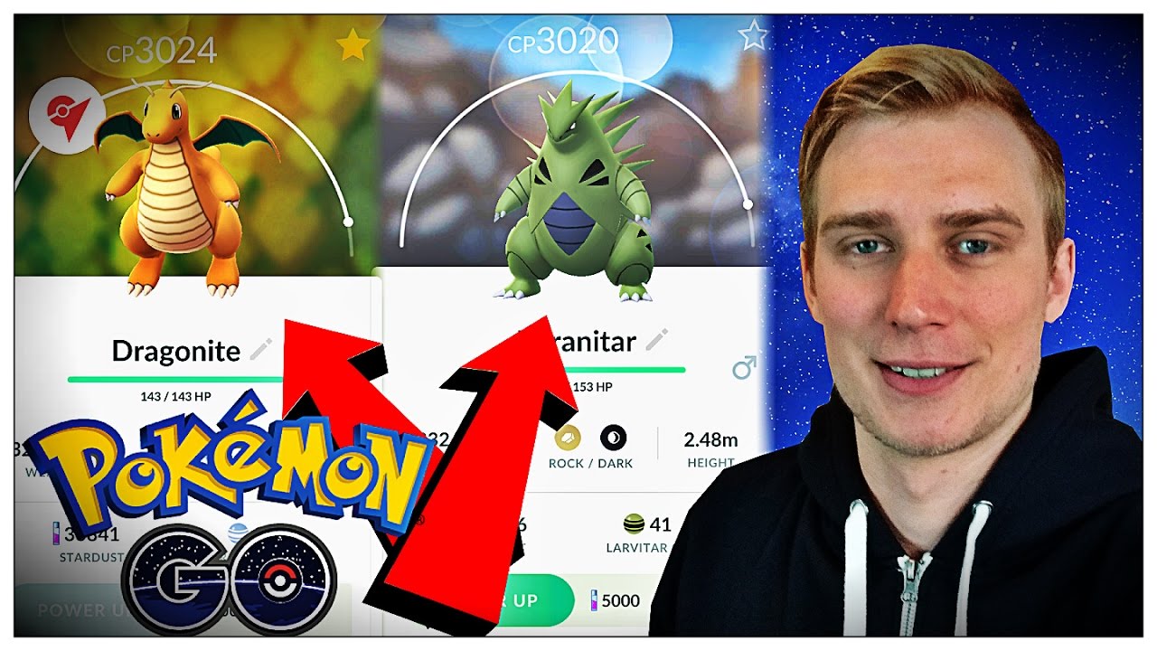 GDZIE ZŁAPAĆ DRAGONITE I TYRANITARA W POKEMON GO