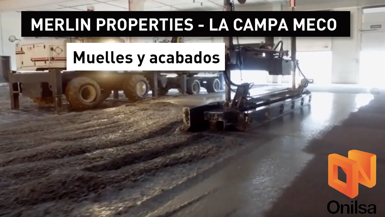 Plataforma logística BIM: muelles y acabados