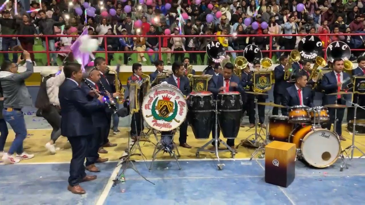 LA CAMPEONA PERÚ ARMONÍA Y CLASE DE TRUJILLO EN HUANCAVELICA ACOBAMBA CHOQUE DE BANDAS🎷🎷🎺🎷🎷🎺🎺