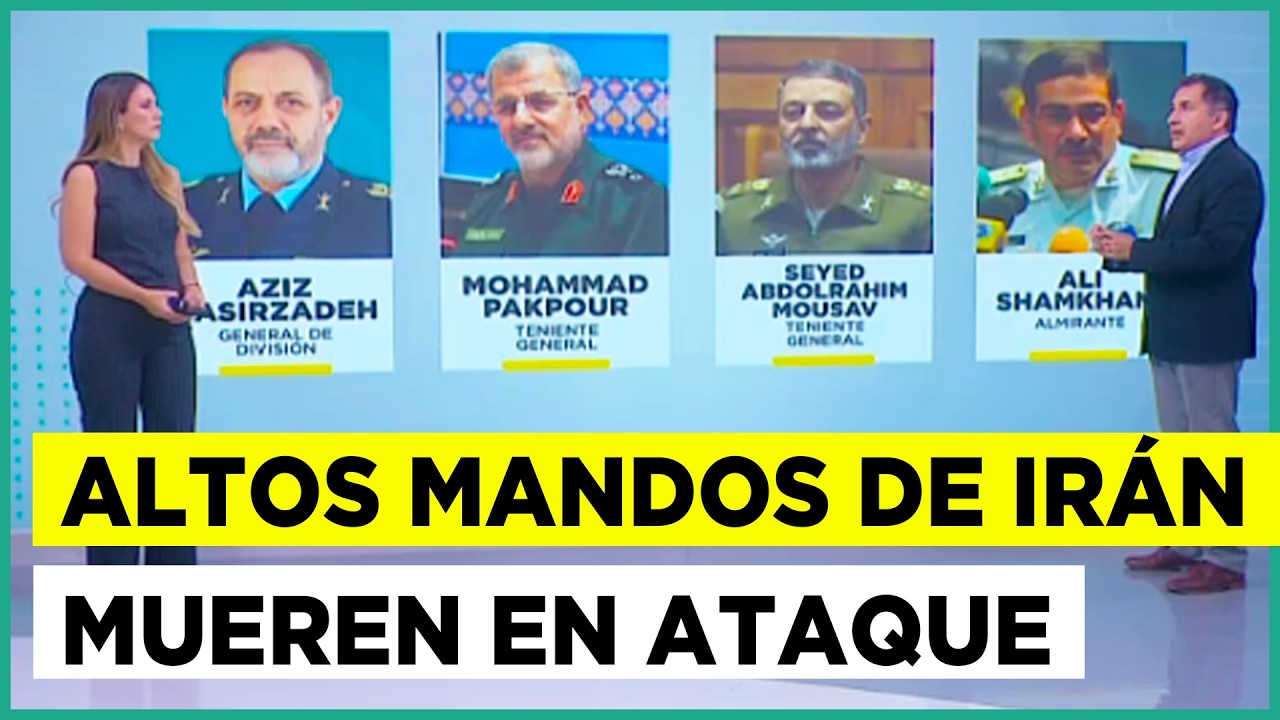 ¿Quiénes son los altos mandos fallecidos en los ataques? Estados Unidos da duro golpe a Irán