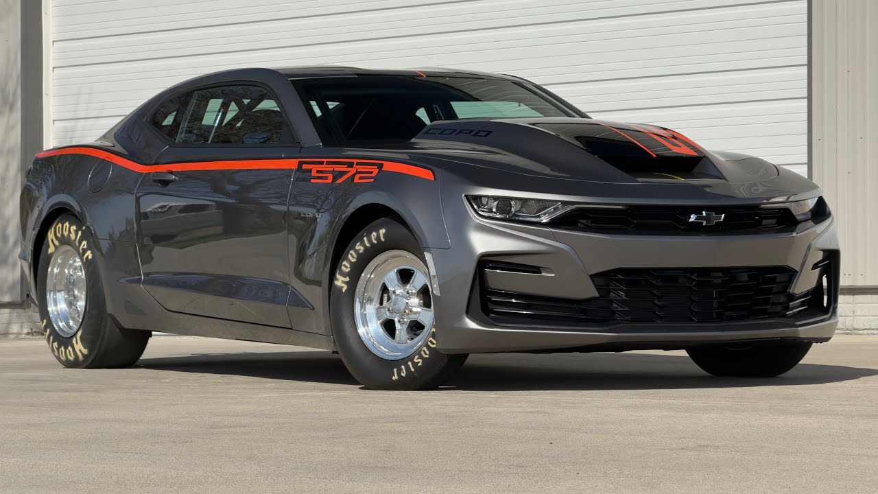 SOLD: 2022 COPO Camaro Last Produced 572 Drag Car Ever!