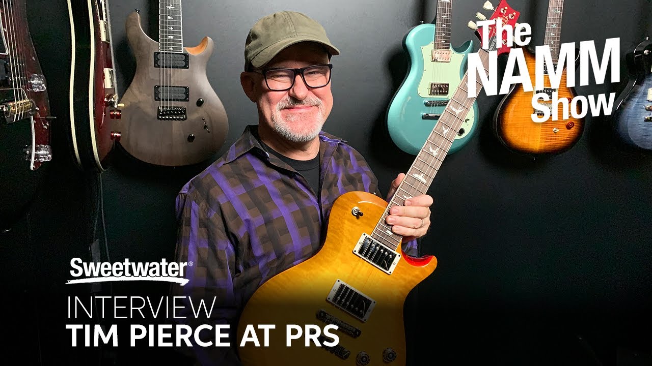 Tim Pierce and PRS Guitars at Winter NAMM 2020