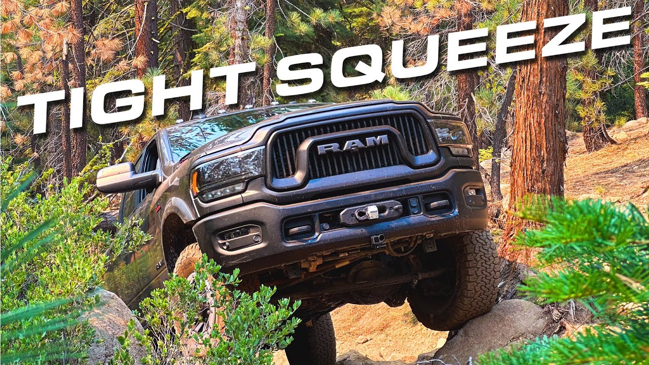 Can This Full-Size Ram Power Wagon Survive Tight Forest Trails?