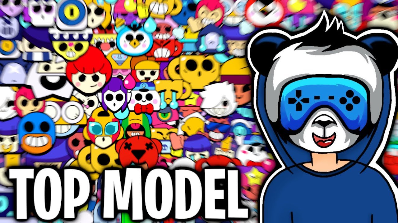 ZROBIŁEM TOP MODEL ALE TYLKO EMOTKAMI 2! - BRAWL STARS POLSKA