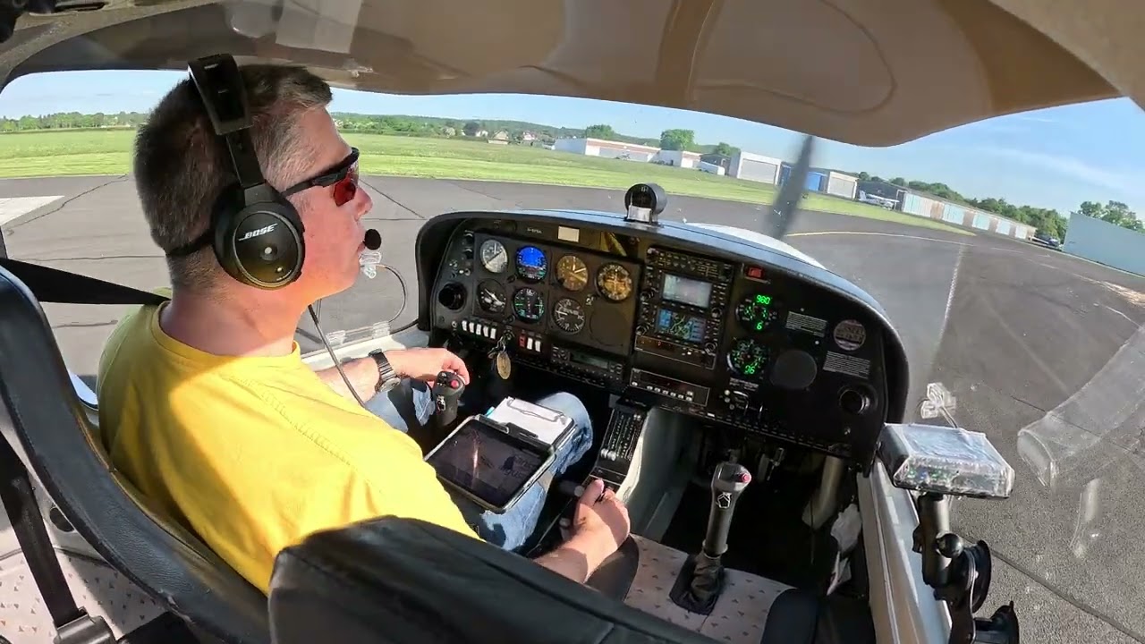 Landing at EDKB (Bonn-Hangelar) RW 11.