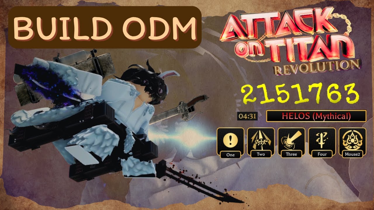 Attack on Titan Revolution รีวิว Build ODM