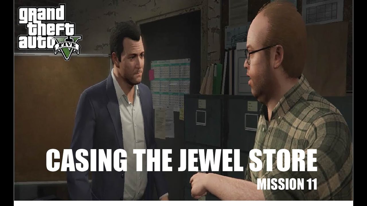 GTA V Mission 11 Casing the Jewel Store | Gameplay Story mode Full episode #gtav #gaming #gtavstory