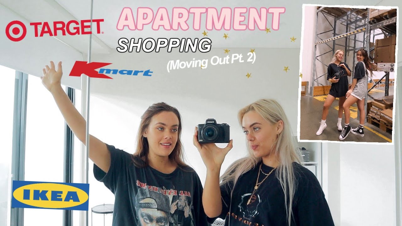 Come Apartment Shopping & Decorating! (Moving Out pt.2) | Mescia Twins