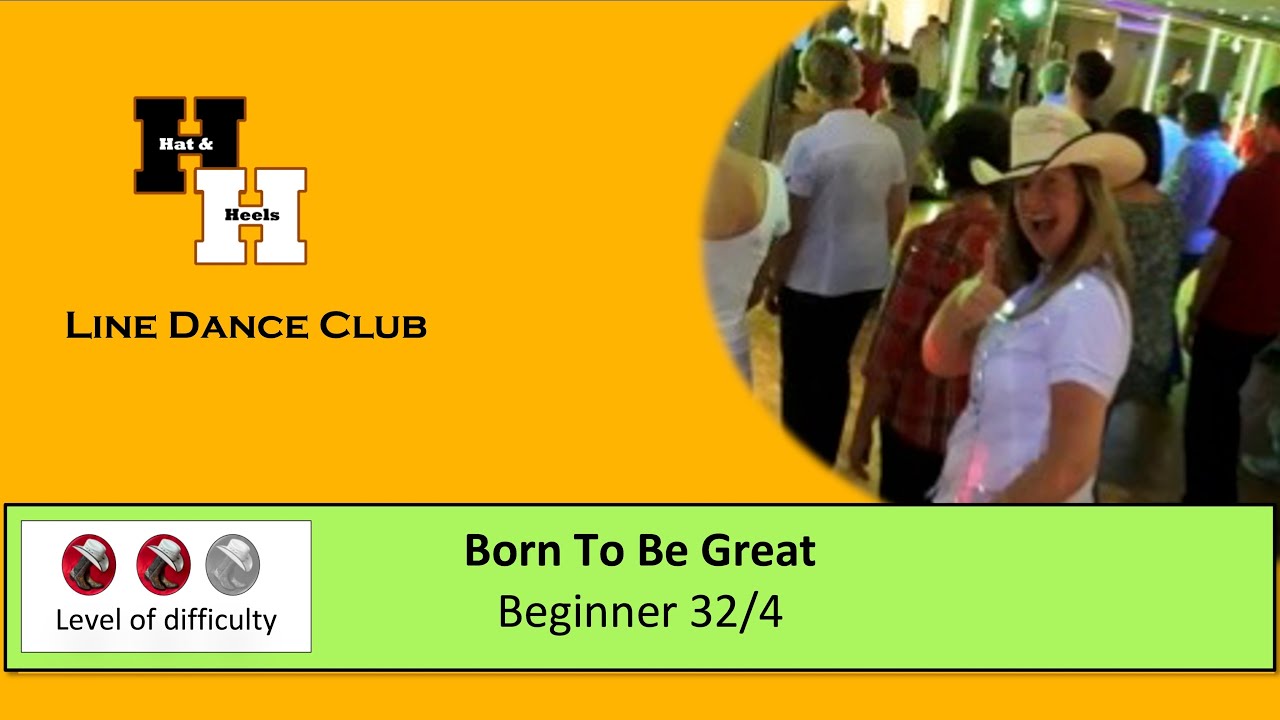 Born To Be Great - Line Dance Demo & Teach