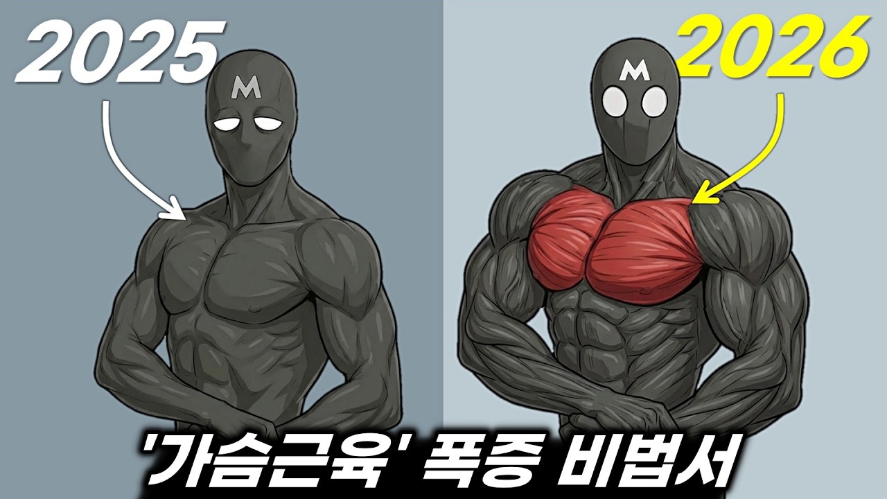 모르면 개손해 보는 알짜배기 '가슴운동' 정보 모음집 | 이것만 알면 가슴근육 폭발적으로 성장합니다🔥
