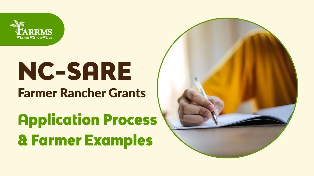 NC-SARE Farmer Rancher Grants | FARRMS Webinar 2020