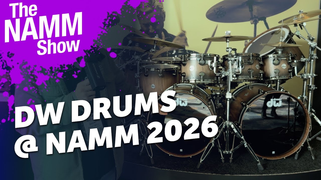DW Drums @ NAMM 2026