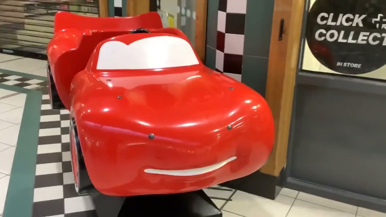 EMT Lighting McQueen Kiddie Ride