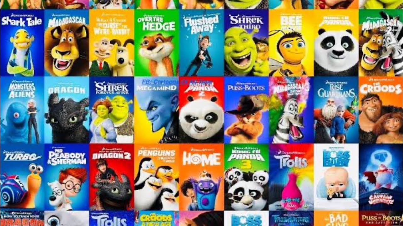 All Dreamworks Movies (update)