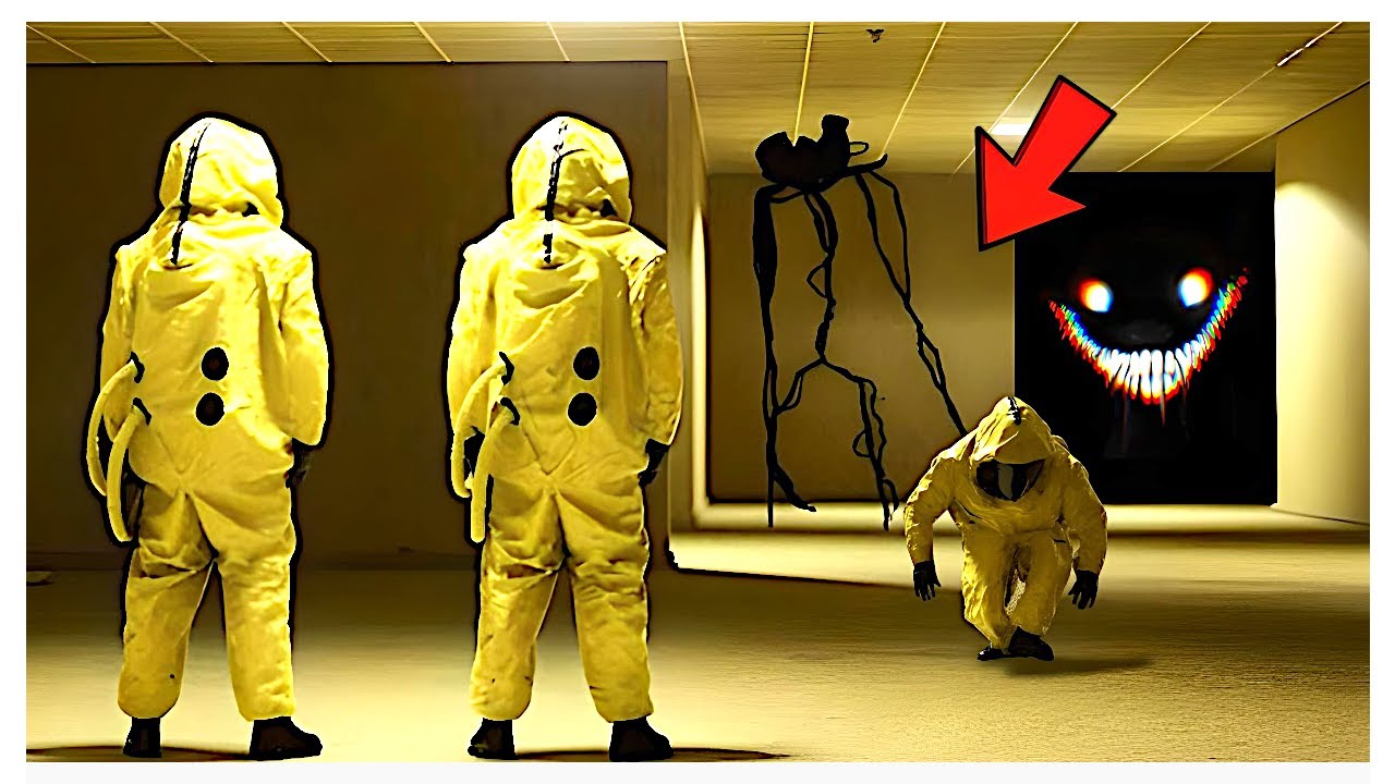 Escapando De Los Backrooms Mas Realistas / Backrooms Escape Together
