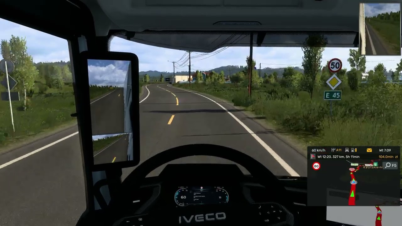 Euro Truck Simulator 2 [4K] - Karesuando - Vadsø - Mięso renifera
