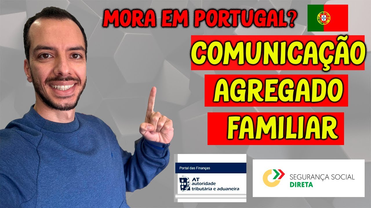 COMO ATUALIZAR O AGREGADO FAMILIAR NO PORTAL DAS FINANÇAS?
