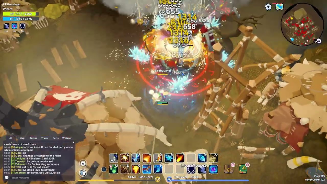 SpiritVale - wizard solo farming Goblin Warcamp