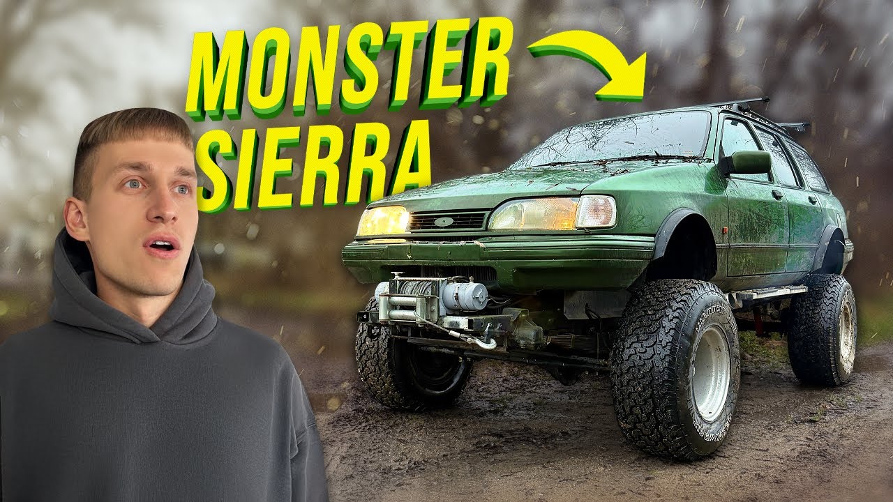 BANDAU NUPIRKTI MONSTRĄ FORD SIERRA