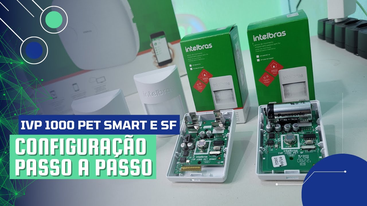 IVP 1000 PET SMART e IVP 1000 PET SF | Configuração passo a passo