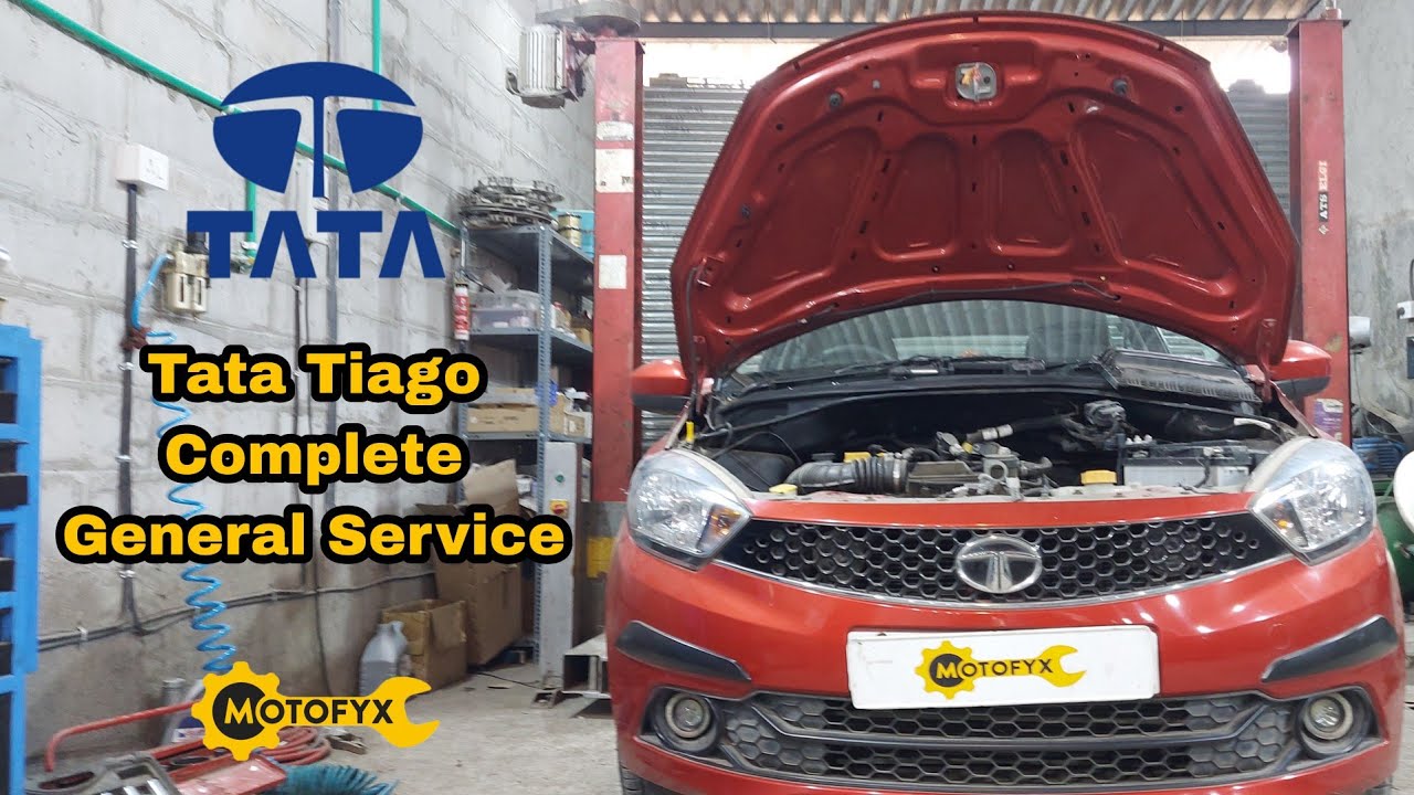 Tata Tiago Complete General Service By MotoFyx | Expert Technicians  | Genuine Spares | Live Updates