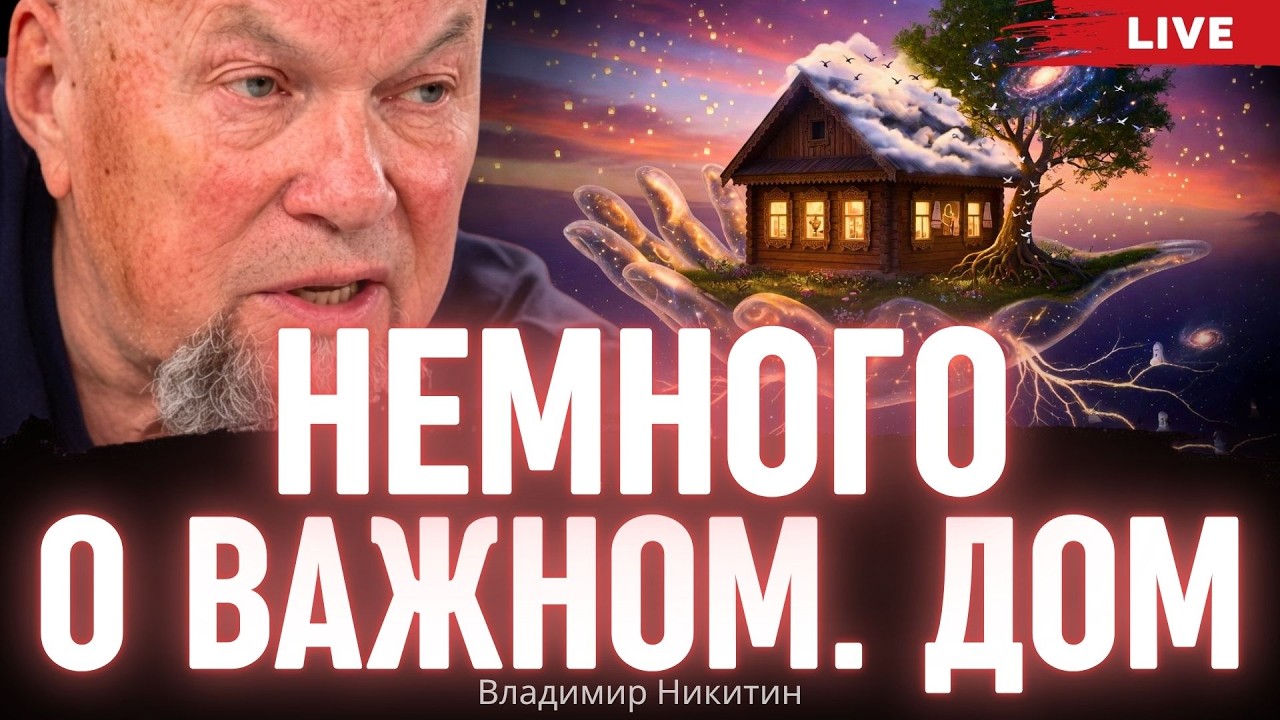 Владимир Никитин: Дом &mdash; это храм: о том, что мы разучились строить. Владимир Никитин