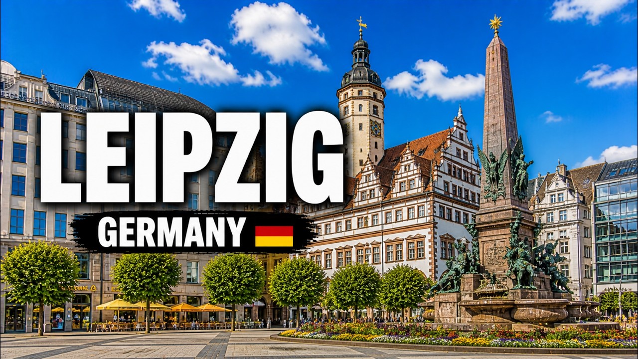 Leipzig 4K Walking Tour | December Winter Walk 🇩🇪