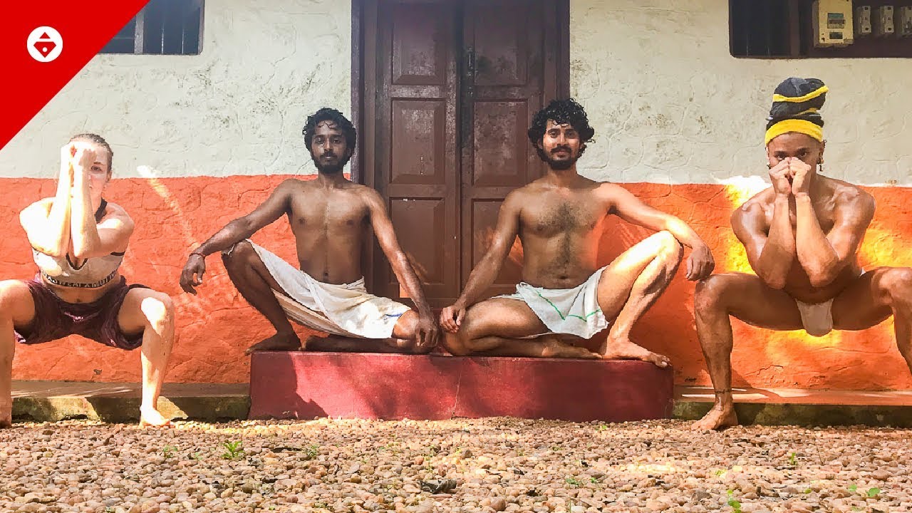 30 Days Training Kalaripayattu In India [kicks]