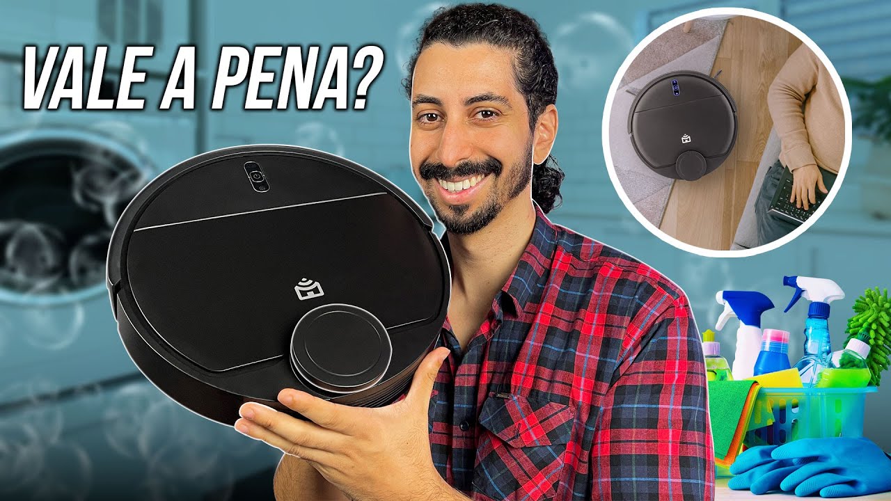 Robô aspirador de pó inteligente da Positivo! Vale a pena?