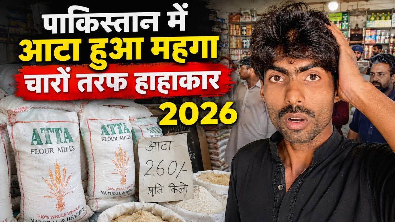 पाकिस्तान में आटे की कीमतें 2026 | Latest Flour Prices in Pakistan | Kailash Manjirana Vlogs