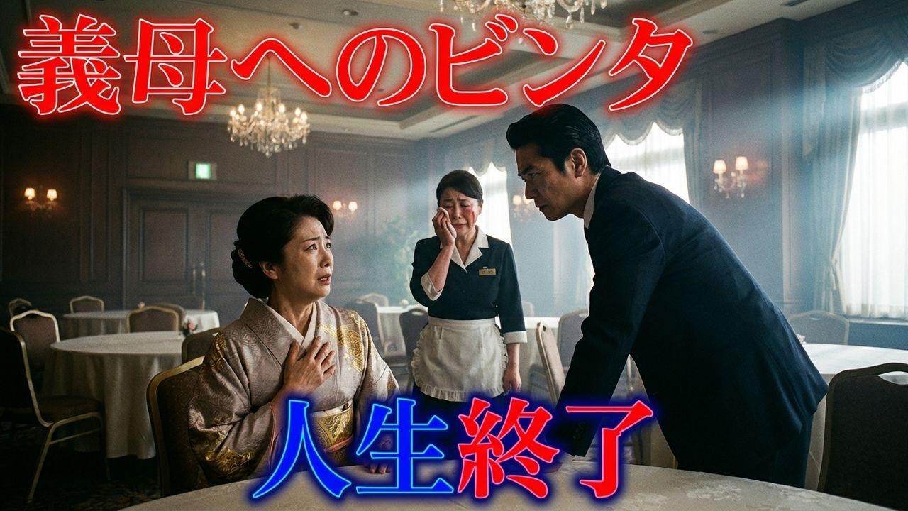 義母をビンタした副社長夫人。検事の婿が放った一言で人生終了…
