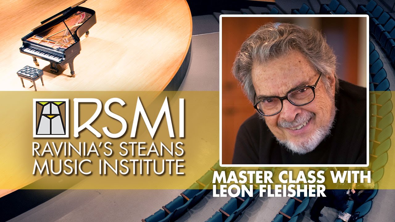 RSMI Master Class with Leon Fleisher 2016